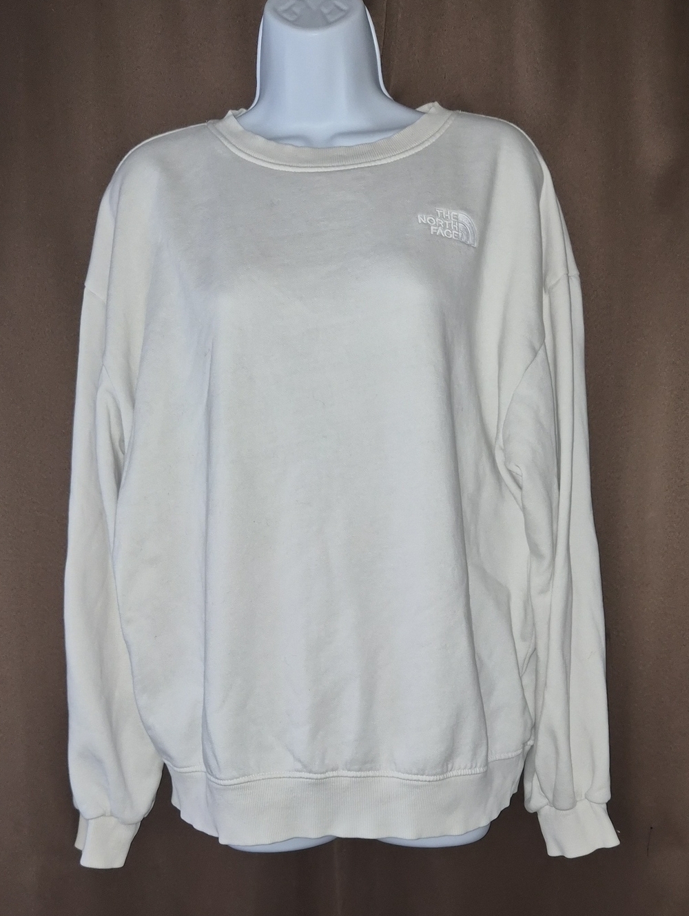 The North Face Off-White Crewneck Sweatshirt Womens Medium